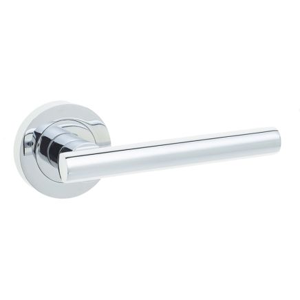 Petra Door Handles Polished Chrome - By Frelan Hardware - JV508PC