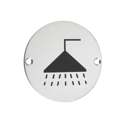 Zoo Hardware Shower - 76mm dia - Stainless Steel