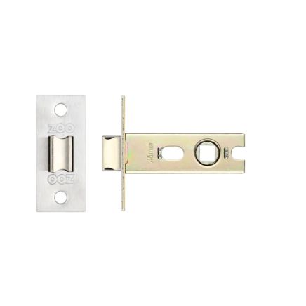 Zoo Hardware Project tubular latch 64mm - bolt-through - Stainless Steel