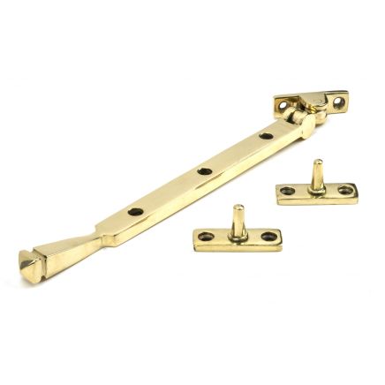 Polished Brass 10" Avon Stay