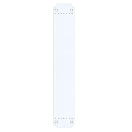 Zoo Hardware Art Nouveau fingerplate - Polished Chrome