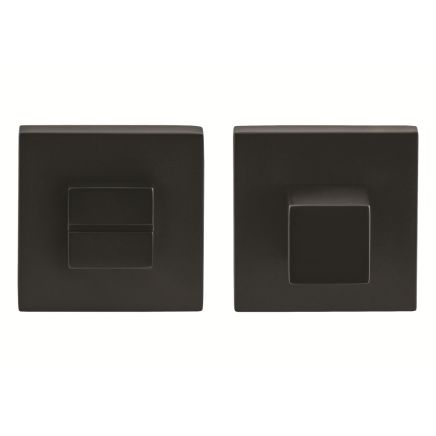 Oro&Oro WC Turn and Release on Square Rose - Matt Black