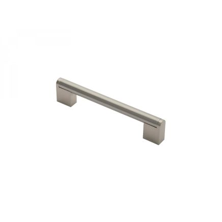 Bar Handle 128mm - Satin Nickel/Stainless Steel