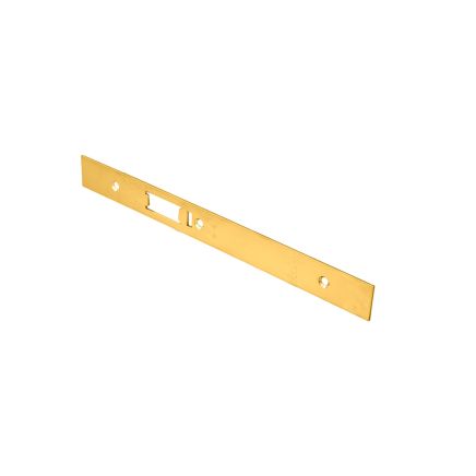 Forend Strike & Fixing Pack To Suit Din Anti Thrust Night Latch-Pvd-Square Forend - PVD