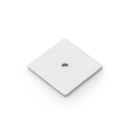 Alexander & Wilks - Quantock Square Backplate - Satin Chrome