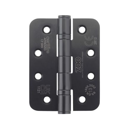 Zoo Hardware Grade 13 Ball Bearing Hinge - SS201 - Radius - CF849 - Black