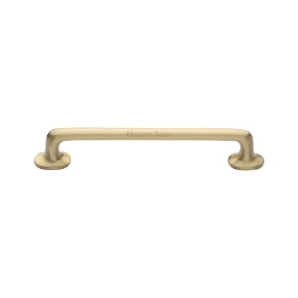 Heritage Cabinet Pull Traditional Design 152mm CTC Satin Brass Finish