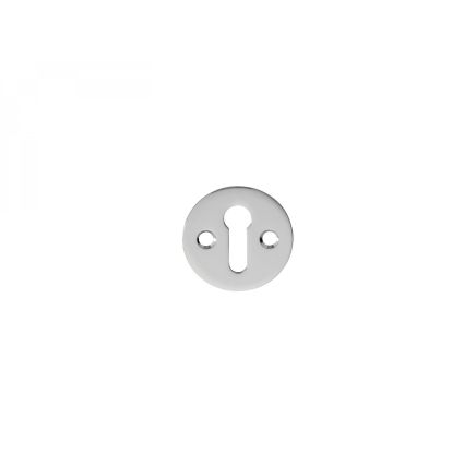 Flat Escutcheon - Polished Chrome