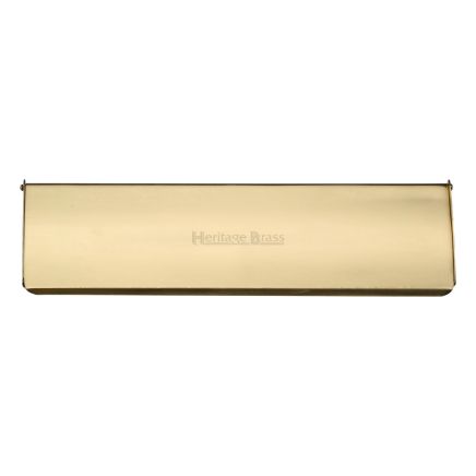 Heritage Brass Interior Letterflap 11" x 3 3/4"Polished Brass finish
