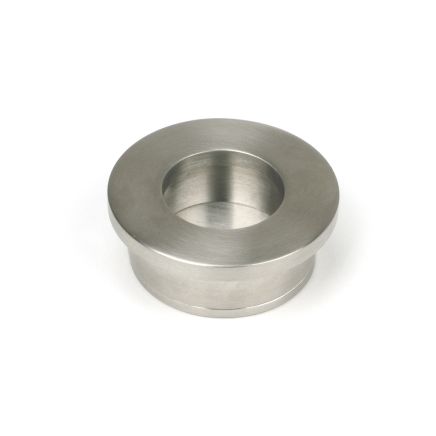 Satin Marine SS (316) 34mm Round Finger Edge Pull