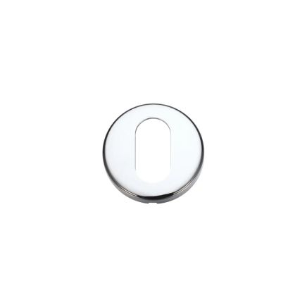 Zoo Hardware Oval profile escutcheon - Chrome