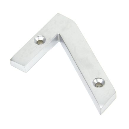 Satin Chrome Numeral 7