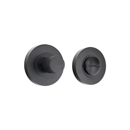 Jewel Knurlmond Thumb Turn & Release Matt Black