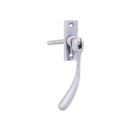 Peardrop Espag Locking Fastener (LH) Satin Chrome
