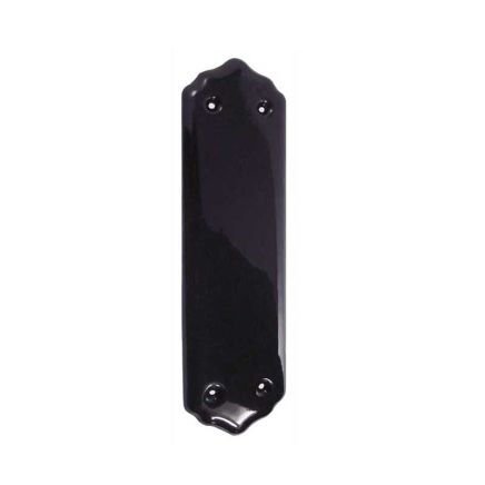 Jedo Porcelain Fingerplates 280mm Black - By Frelan Hardware - JC61