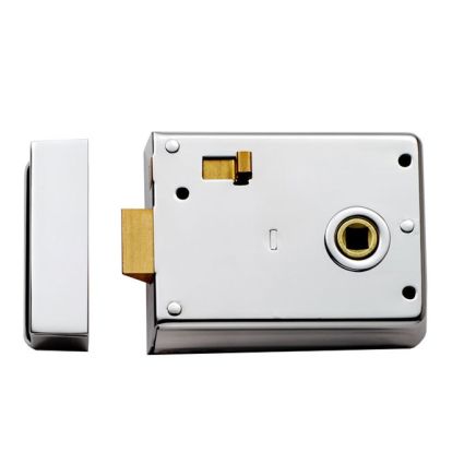 Traditional Rim Latch - Polished Chrome