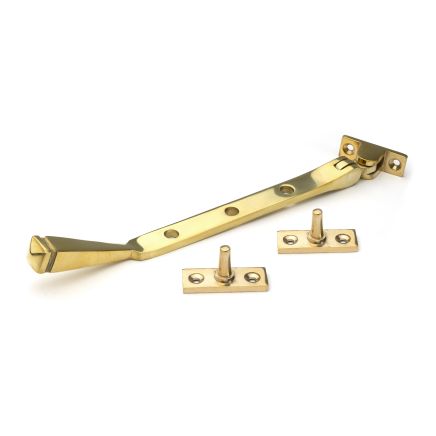 Polished Brass 8" Avon Stay