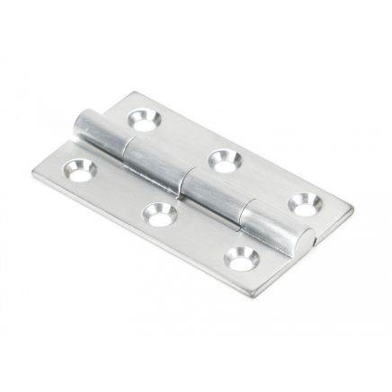Satin Chrome 2" Butt Hinge (pair)