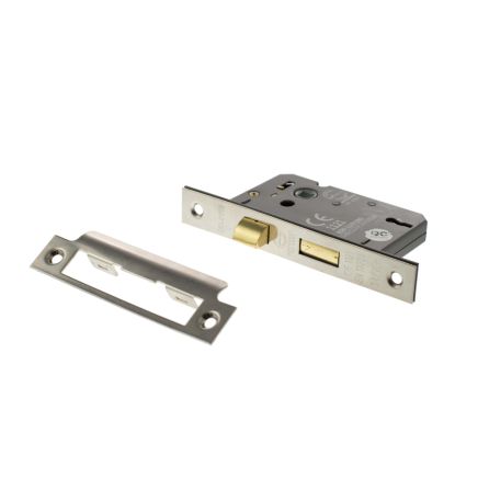 Atlantic 3 Lever Key Sashlock [CE] Keyed Alike 3" - Polished Nickel
