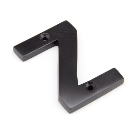 Aged Bronze Letter Z