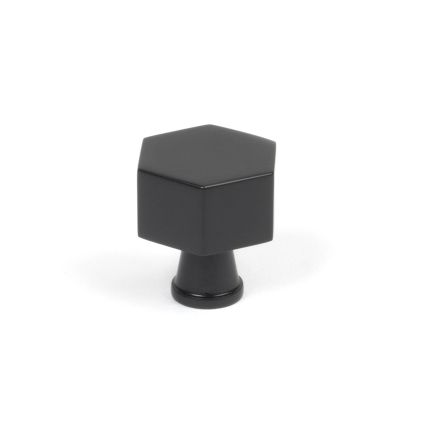 Matt Black Kahlo Cabinet Knob - 25mm