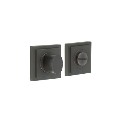 Burlington Turns & Releases Inner 3 Square Stepped Rose Dark Bronze - By Frelan Hardware - BUR-81DB-152DB