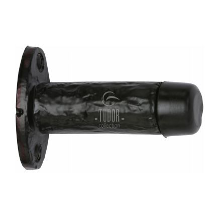 The Tudor Projection Door Stop Black Iron