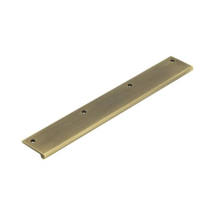 Burlingon 300mm Antique Brass Flat Edge Pull - By Frelan Hardware - BUR932AB