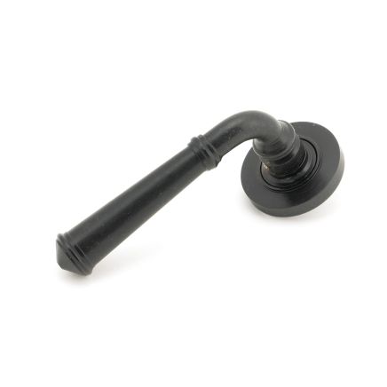 External Beeswax Regency Lever on Rose Set (Plain) - Unsprung