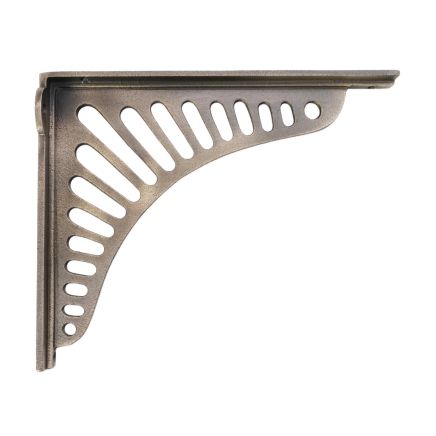 Sunrise Shelf Bracket Matt Antique (Sold in Pairs)