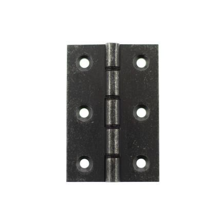 Atlantic Washered Hinges 3" x 2" x 2.2mm - Distressed Silver (Pair)