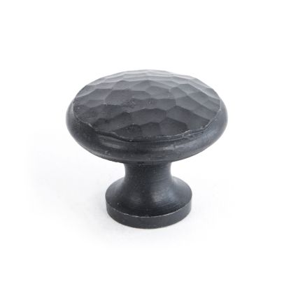 Beeswax Hammered Cabinet Knob - Medium