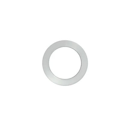Zoo Hardware Spare screw on rose pack - Satin Chrome