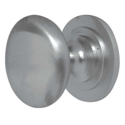 Jedo Traditional Cupboard Knobs 38mm Satin Chrome - By Frelan Hardware - JV47CSC