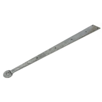 Pewter 24" Penny End Hinge Front (pair)
