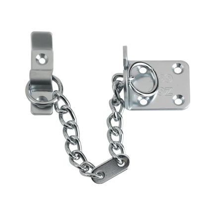 Zoo Hardware Heavy Duty Door Chain - 200mm Chain Length - Satin Chrome