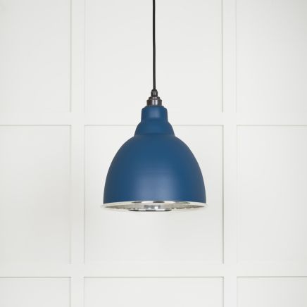Smooth Nickel Brindley Pendant in Upstream