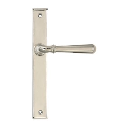 Polished Nickel Newbury Slimline Lever Latch Set