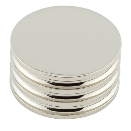 Sturt Cupboard Knobs 40mm Polished Nickel - By Frelan Hardware - HOX440PN