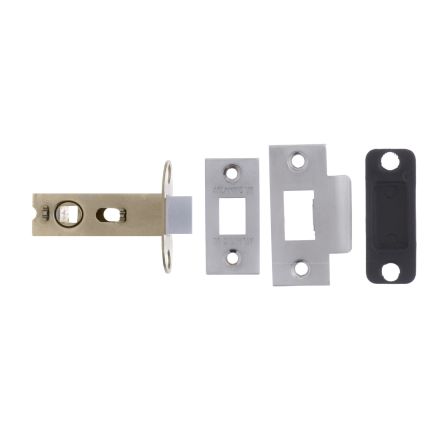 Atlantic Bolt Through Tubular Latch 2.5" - Satin Chrome
