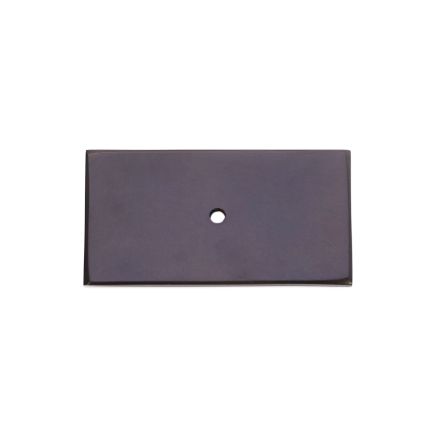Rectangle Backplate for Cupboard Knobs Aged Bronze