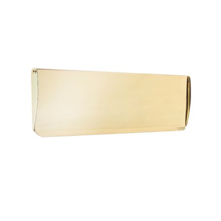 Jedo Plain Inner Door Tidies 354x127mm Polished Brass - By Frelan Hardware - JV53BPB