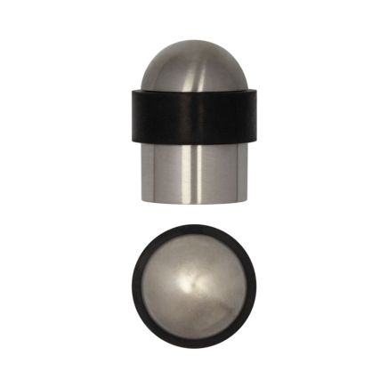 Stainless Steel Floor Mounted Door Stops 30x45mm Satin Stainless Steel - By Frelan Hardware - JSS09