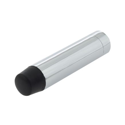 Jedo Cylinder Wall mounted Door Stop without Rose 70mm Polished Chrome - By Frelan Hardware - JV9559APC