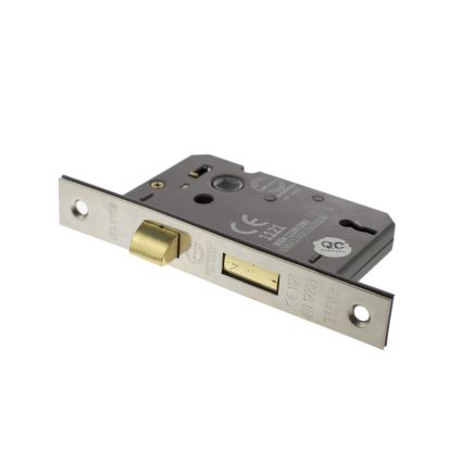 Atlantic 3 Lever Key Sashlock [CE] 2.5" - Polished Nickel