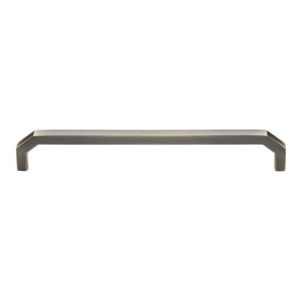 Heritage Brass Cabinet Pull Hex Angular Design 203mm CTC Antique Brass Finish