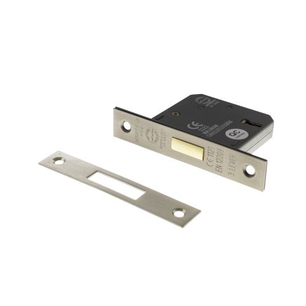 Atlantic 3 Lever Key Deadlock [CE] Keyed Alike 2.5" - Matt Gun Metal