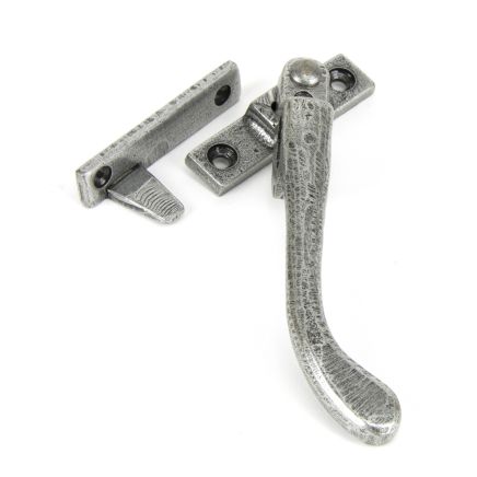 Pewter Night-Vent Locking Peardrop Fastener - RH