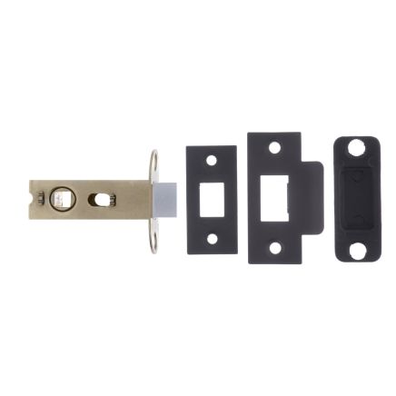 Atlantic Bolt Through Tubular Latch 2.5" - Matt Black
