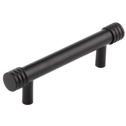 Hoxton Sturt Cabinet Handles 96mm Ctrs Black - By Frelan Hardware - HOX450MB
